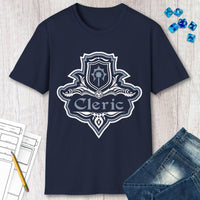 D&D Cleric Class Fancy Emblem T-Shirt-GoblinSmith