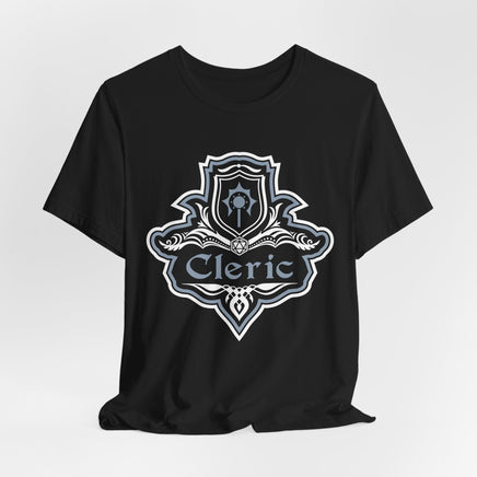 D&D Cleric Class Fancy Emblem T-Shirt-GoblinSmith