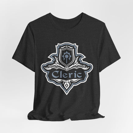 D&D Cleric Class Fancy Emblem T-Shirt-GoblinSmith