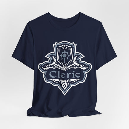 D&D Cleric Class Fancy Emblem T-Shirt-GoblinSmith