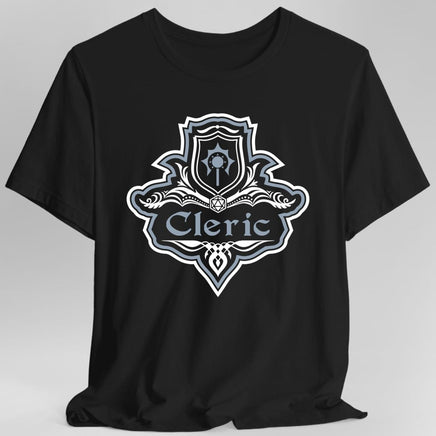 D&D Cleric Class Fancy Emblem T-Shirt-GoblinSmith