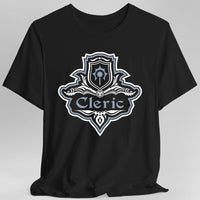 D&D Cleric Class Fancy Emblem T-Shirt-GoblinSmith