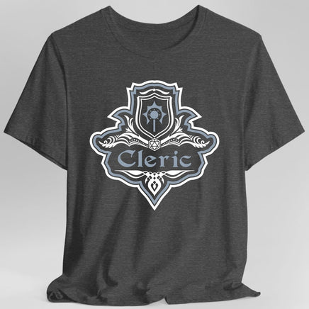 D&D Cleric Class Fancy Emblem T-Shirt-GoblinSmith