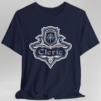 D&D Cleric Class Fancy Emblem T-Shirt-GoblinSmith