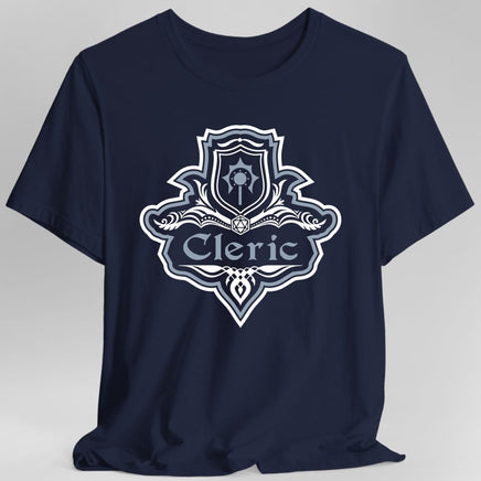 D&D Cleric Class Fancy Emblem T-Shirt-GoblinSmith