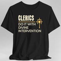 D&D Clerics Do It With Divine Intervention Shirt-GoblinSmith