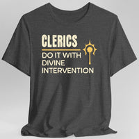 D&D Clerics Do It With Divine Intervention Shirt-GoblinSmith