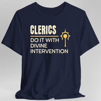 D&D Clerics Do It With Divine Intervention Shirt-GoblinSmith
