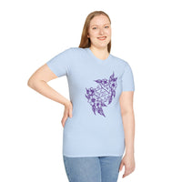 D&D D20 Dice Flower T-Shirt-GoblinSmith