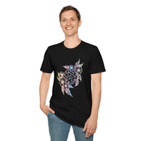 D&D D20 Dice Flower T-Shirt-GoblinSmith