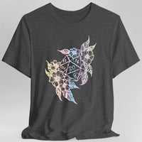 D&D D20 Dice Flower T-Shirt-GoblinSmith
