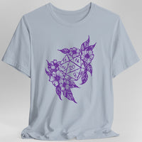 D&D D20 Dice Flower T-Shirt-GoblinSmith