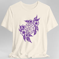 D&D D20 Dice Flower T-Shirt-GoblinSmith