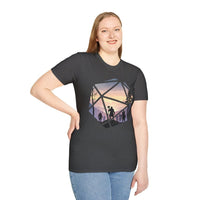 D&D D20 Landscape T-shirt-GoblinSmith