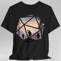 D&D D20 Landscape T-shirt-GoblinSmith