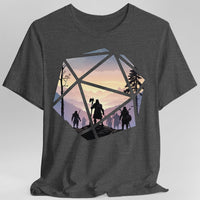 D&D D20 Landscape T-shirt-GoblinSmith