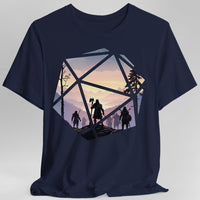 D&D D20 Landscape T-shirt-GoblinSmith