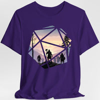 D&D D20 Landscape T-shirt-GoblinSmith