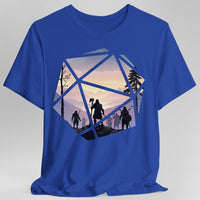 D&D D20 Landscape T-shirt-GoblinSmith