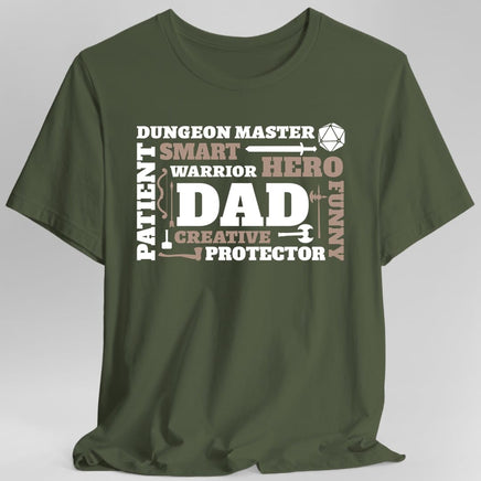 D&D Dad Dungeon Master Shirt-GoblinSmith
