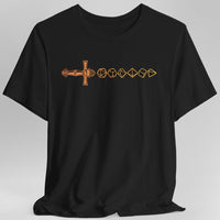 D&D Dice Sword T-Shirt-GoblinSmith