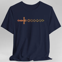D&D Dice Sword T-Shirt-GoblinSmith