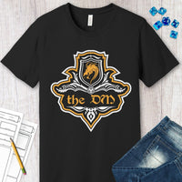 D&D DM Fancy Emblem T-Shirt for Dungeon Masters-GoblinSmith