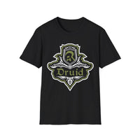 D&D Druid Class Fancy Emblem T-Shirt-GoblinSmith