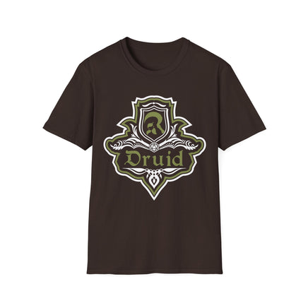 D&D Druid Class Fancy Emblem T-Shirt-GoblinSmith