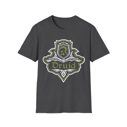D&D Druid Class Fancy Emblem T-Shirt-GoblinSmith