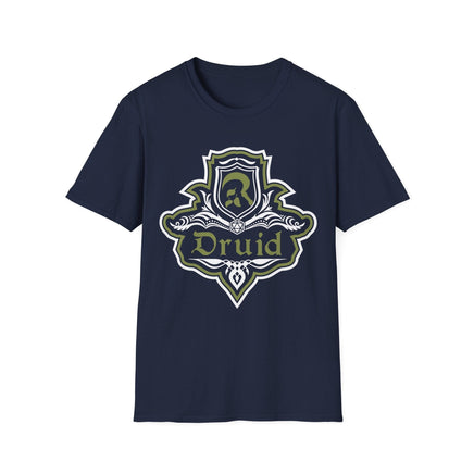 D&D Druid Class Fancy Emblem T-Shirt-GoblinSmith