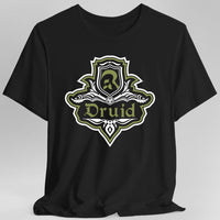 D&D Druid Class Fancy Emblem T-Shirt-GoblinSmith