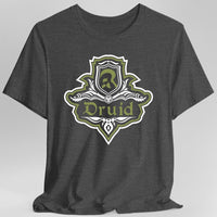 D&D Druid Class Fancy Emblem T-Shirt-GoblinSmith