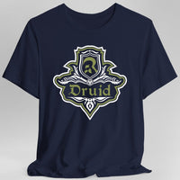 D&D Druid Class Fancy Emblem T-Shirt-GoblinSmith