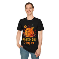 D&D Fall D20 Pumpkin Dice Season T-Shirt-GoblinSmith