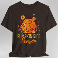 D&D Fall D20 Pumpkin Dice Season T-Shirt-GoblinSmith