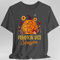 D&D Fall D20 Pumpkin Dice Season T-Shirt-GoblinSmith
