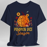 D&D Fall D20 Pumpkin Dice Season T-Shirt-GoblinSmith