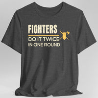 D&D Fighters Do It Twice In One Round Shirt-GoblinSmith