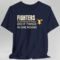 D&D Fighters Do It Twice In One Round Shirt-GoblinSmith
