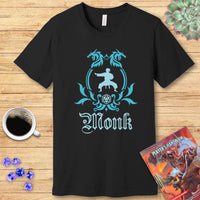 D&D Monk Class Simple Emblem T-Shirt-GoblinSmith