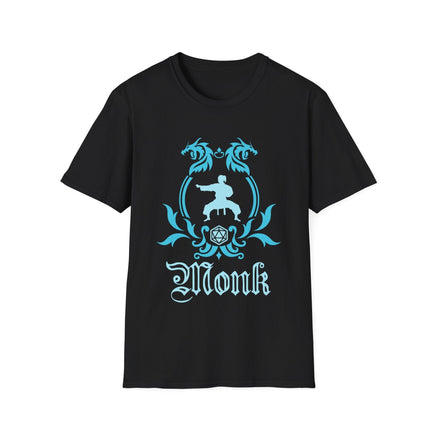 D&D Monk Class Simple Emblem T-Shirt-GoblinSmith