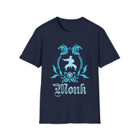 D&D Monk Class Simple Emblem T-Shirt-GoblinSmith