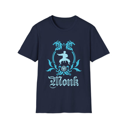 D&D Monk Class Simple Emblem T-Shirt-GoblinSmith