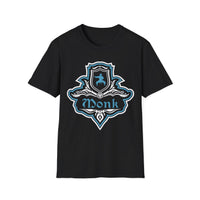 D&D Monk Fancy Emblem T-Shirt-GoblinSmith