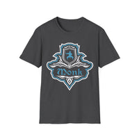 D&D Monk Fancy Emblem T-Shirt-GoblinSmith