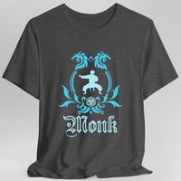 D&D Monk Class Simple Emblem T-Shirt-GoblinSmith