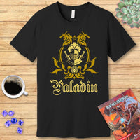 D&D Paladin Class Simple Emblem T-Shirt-GoblinSmith
