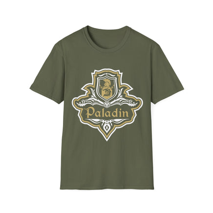 D&D Paladin Class Fancy Emblem T-Shirt-GoblinSmith