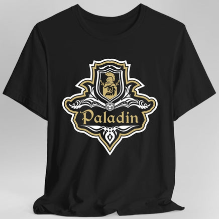 D&D Paladin Class Fancy Emblem T-Shirt-GoblinSmith